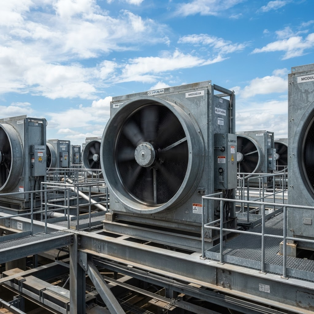 Climeworks direct air capture collector modules