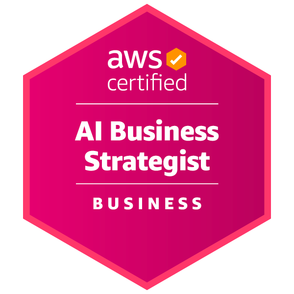 AWS Certified AI Business Strategist badge